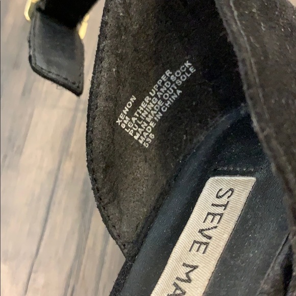 Steve Madden Xenon Wedge - Black - Picture 6 of 7